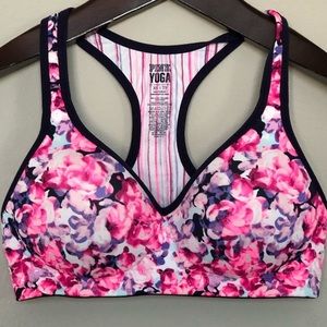 PINK yoga sports bra